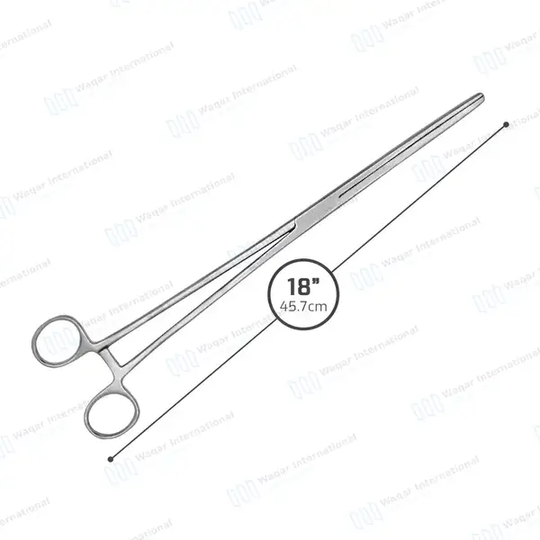 Rochester Pean Hemostat Forceps 18″ Straight Locking Clamps - surgical instruments manufactured by Waqar International, Sialkot - view 3