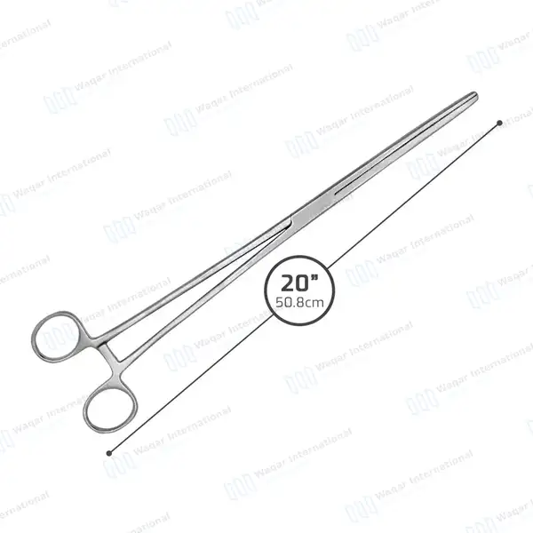 Rochester Pean Hemostat Forceps 20″ Straight Locking Clamps - surgical instruments manufactured by Waqar International, Sialkot - view 3