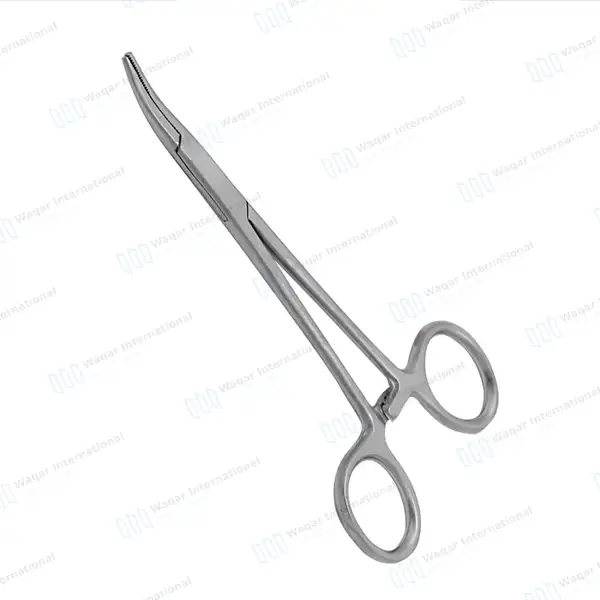 6 Pcs Mosquito Hemostat Forceps 5″ Curved Set - surgical instruments manufactured by Waqar International, Sialkot - view 2