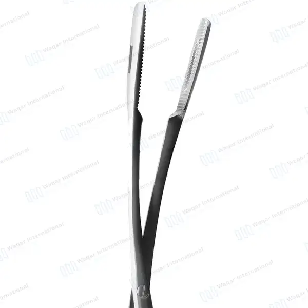 Randall Kidney Stone Forceps 8.25″ Half Curved - surgical instruments manufactured by Waqar International, Sialkot - view 4