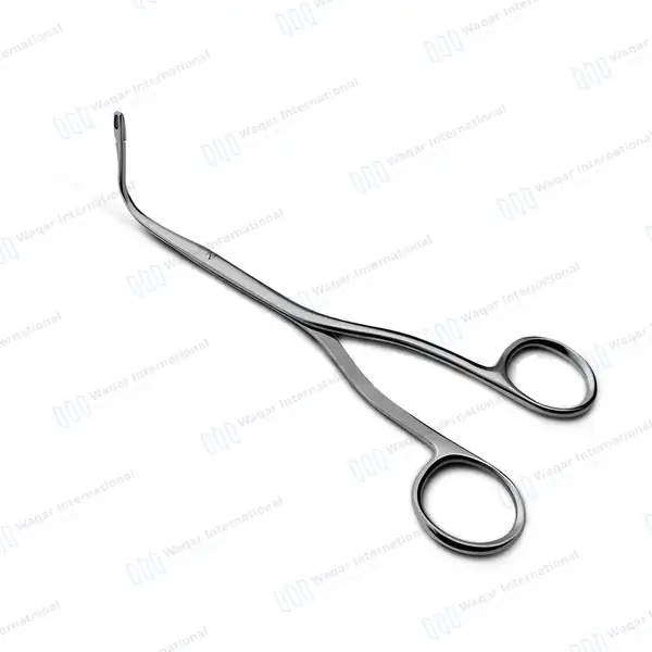 Randall Kidney Stone Forceps 7.5″ Full Curved - surgical instruments manufactured by Waqar International, Sialkot - view 2