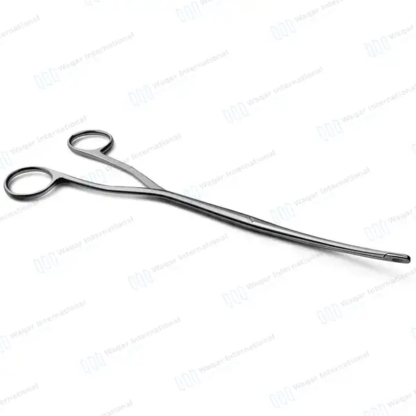 Randall Kidney Stone Forceps 9.25″ Quarter Curved - surgical instruments manufactured by Waqar International, Sialkot - view 2
