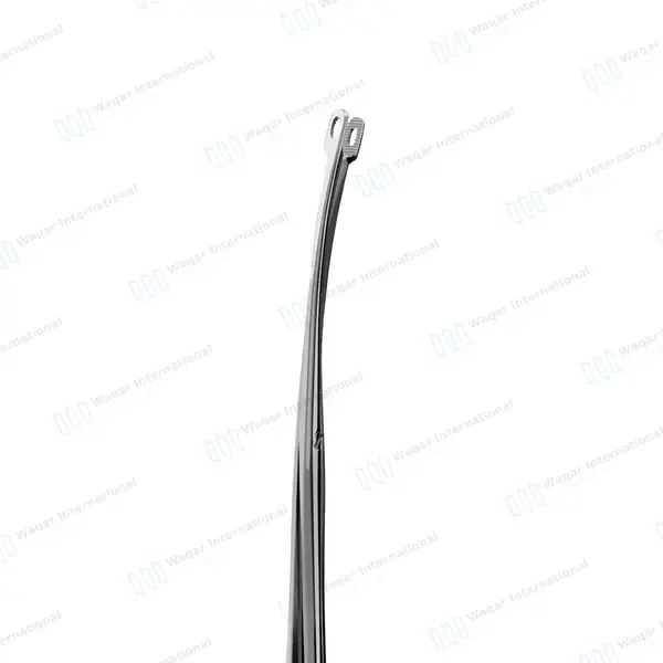Randall Kidney Stone Forceps 9.25″ Quarter Curved - surgical instruments manufactured by Waqar International, Sialkot - view 5