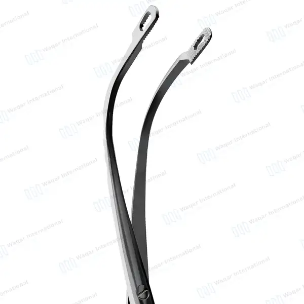 Randall Kidney Stone Forceps 7.75″ Three Quarter Curved - surgical instruments manufactured by Waqar International, Sialkot - view 4