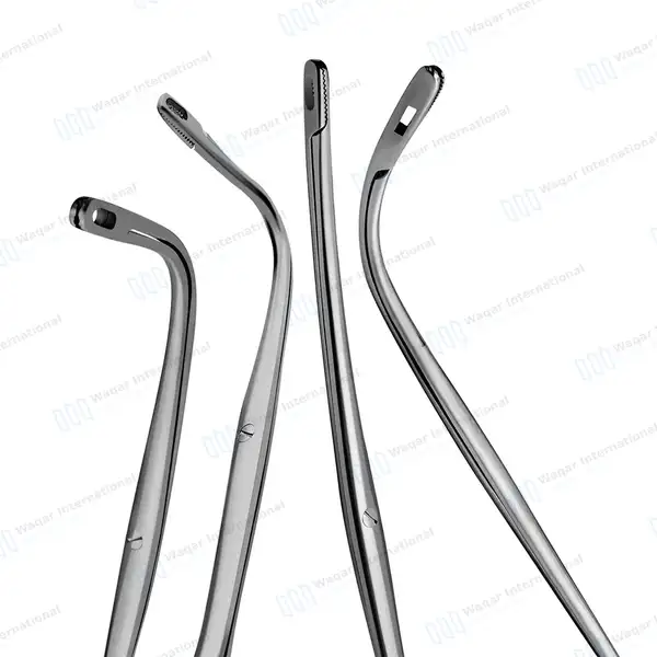 4 Randall Kidney Stone Forceps Set – Serrated Jaws - surgical instruments manufactured by Waqar International, Sialkot - view 5