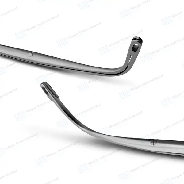 4 Randall Kidney Stone Forceps Set – Serrated Jaws - surgical instruments manufactured by Waqar International, Sialkot - view 7
