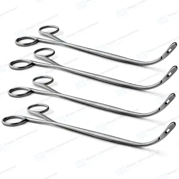 4 Randall Kidney Stone Forceps 8.25″ Half Curved - surgical instruments manufactured by Waqar International, Sialkot - view 2
