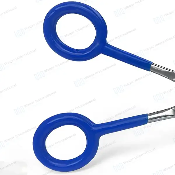Professional Straight Supercut Barber Scissors 7″ Blue Handle - surgical instruments manufactured by Waqar International, Sialkot - view 7