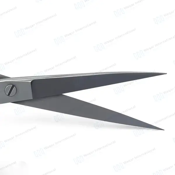 Supercut Hair Cutting Barber Scissors 7″ Red Handle - surgical instruments manufactured by Waqar International, Sialkot - view 6
