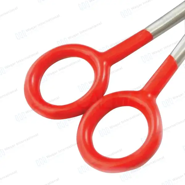 Hair Salon Stylist 6″ Barber Thinning Shears with Red Handles - surgical instruments manufactured by Waqar International, Sialkot - view 6