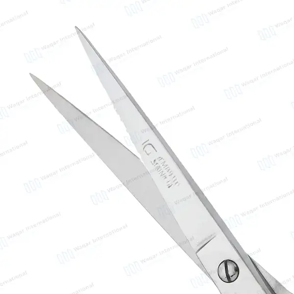 7.5″ Hair Cutting Scissors/Barber Shears – ICE Tempered - surgical instruments manufactured by Waqar International, Sialkot - view 2