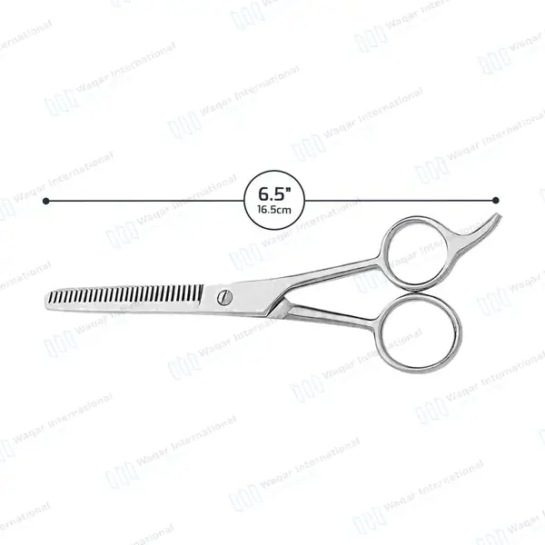 2 Pcs Professional Pet Grooming Hair Cutting & Thinning Scissors/Shears 6.5″ Set - beauty instruments manufactured by Waqar International, Sialkot - view 6