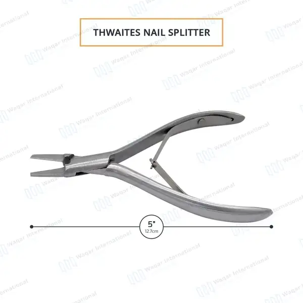 3 English Anvil Pattern Nail Splitter 5″ Dermatology Podiatry Surgical - surgical instruments manufactured by Waqar International, Sialkot - view 4