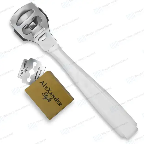 3 Foot Care Pedicure Callus Shaver Hard Skin Remover Tool Set - surgical instruments manufactured by Waqar International, Sialkot - view 2