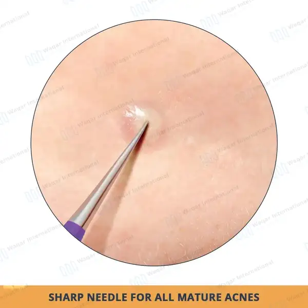 10 Pcs Blackhead Remover Pimple Popper Tools Kit – Purple - surgical instruments manufactured by Waqar International, Sialkot - view 6