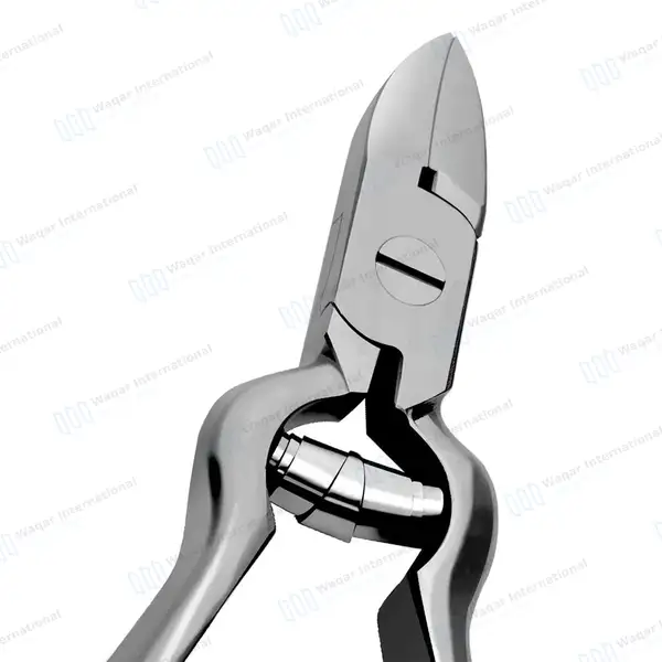 Barrel Spring Toenail Nipper 5.5″ (14cm) - surgical instruments manufactured by Waqar International, Sialkot - view 5