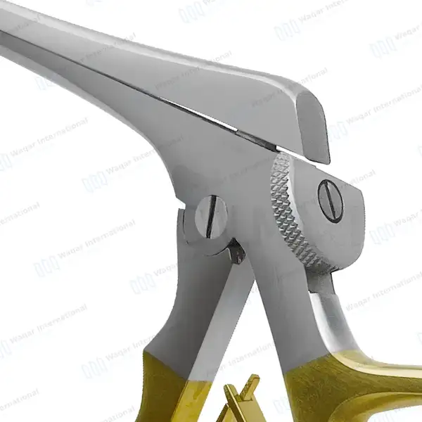Baby Tischler Biopsy Punch 4.2mm x 2.3mm Bite with Gold Handle - surgical instruments manufactured by Waqar International, Sialkot - view 6