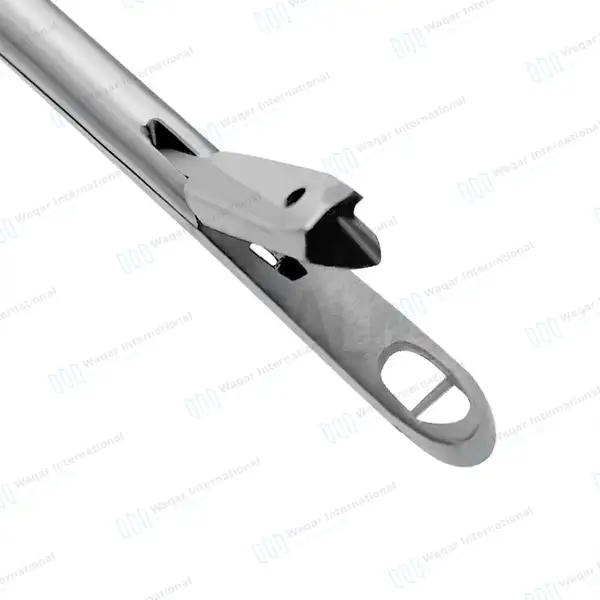 Burke Biopsy Punch 5.5mm x 3.25mm Bite Open Handle - surgical instruments manufactured by Waqar International, Sialkot - view 5
