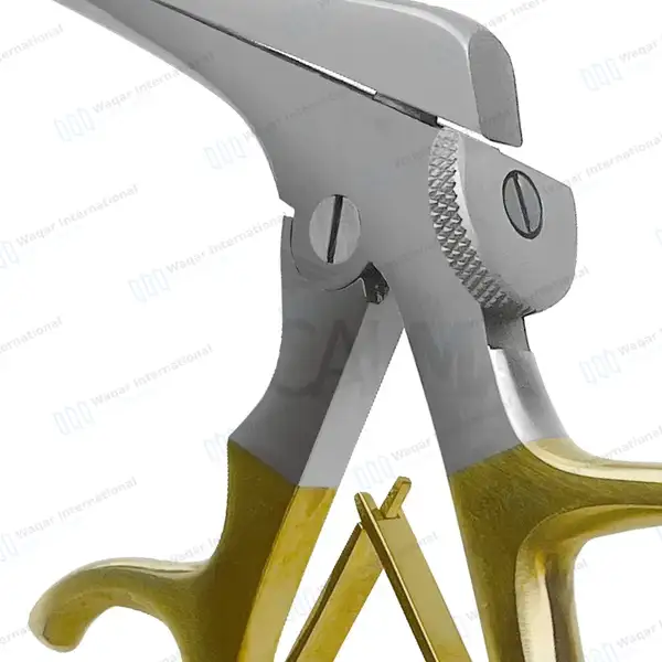 Burke Biopsy Punch 5.5mm x 3.25mm Bite Open Handle - surgical instruments manufactured by Waqar International, Sialkot - view 7