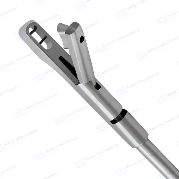 Baby Tischler Rotating Cervical Biopsy Punch Forceps 3x7mm Bite - surgical instruments manufactured by Waqar International, Sialkot - view 5