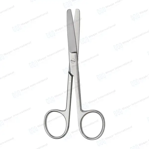 Operating Scissors Blunt/Blunt 6.25″ Straight - surgical instruments manufactured by Waqar International, Sialkot - view 2