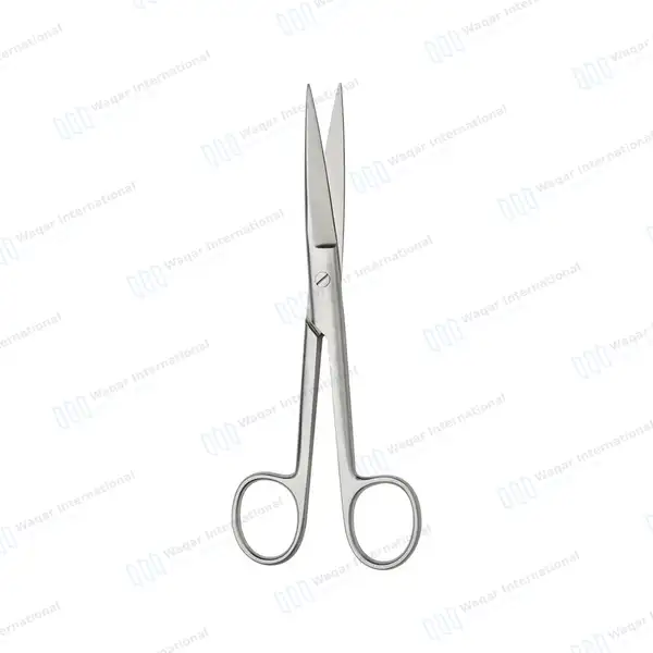 Operating Scissors Sharp/Sharp 4.5″ Straight - surgical instruments manufactured by Waqar International, Sialkot - view 2