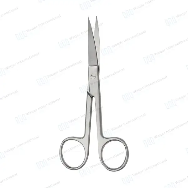 Operating Scissors Sharp/Sharp 5.5″ Curved - surgical instruments manufactured by Waqar International, Sialkot - view 2