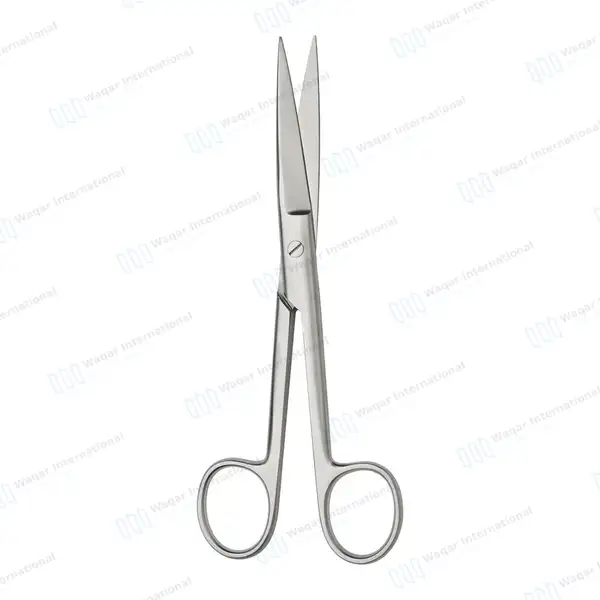 Operating Scissors Sharp/Sharp 6.25″ Straight - surgical instruments manufactured by Waqar International, Sialkot - view 2