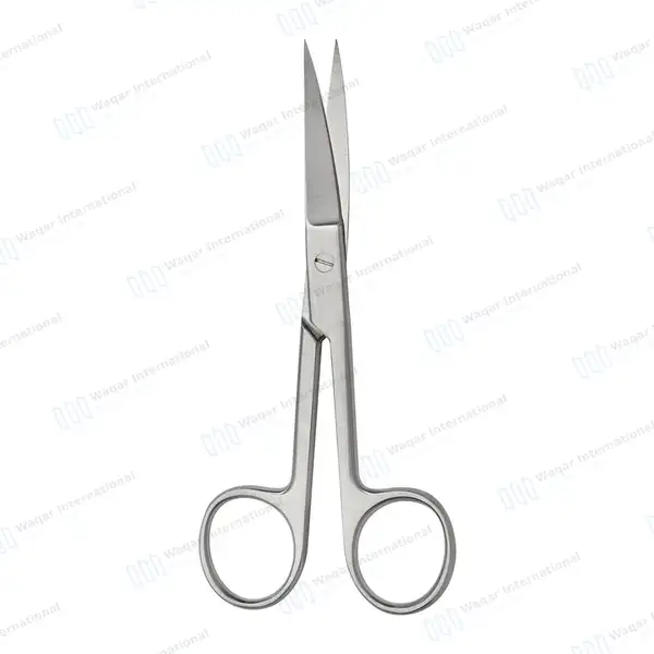 Operating Scissors Sharp/Sharp 6.25″ Curved - surgical instruments manufactured by Waqar International, Sialkot - view 2