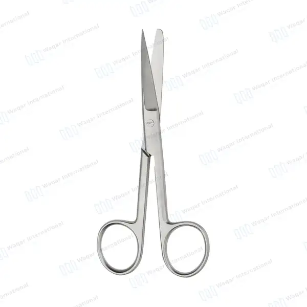 10 Operating Scissors Sharp/Blunt 5.5″ Straight - surgical instruments manufactured by Waqar International, Sialkot - view 2
