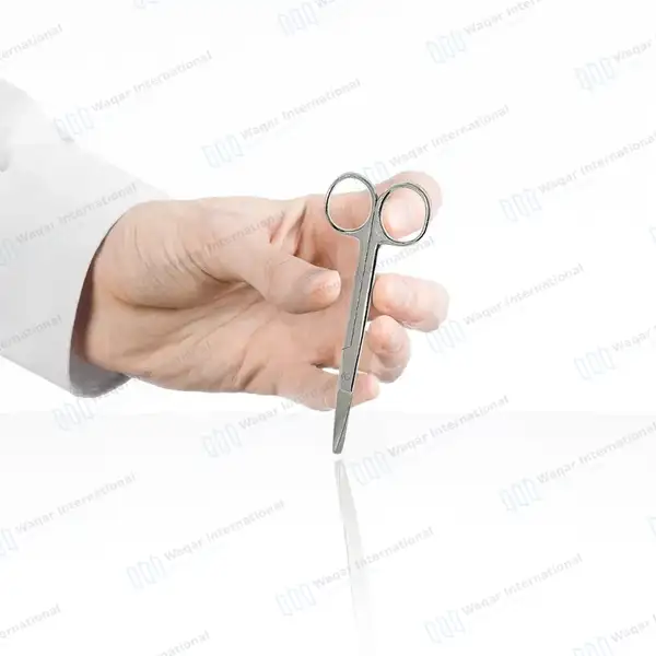 25 Operating Scissors Sharp/Blunt 5.5″ Straight - surgical instruments manufactured by Waqar International, Sialkot - view 3