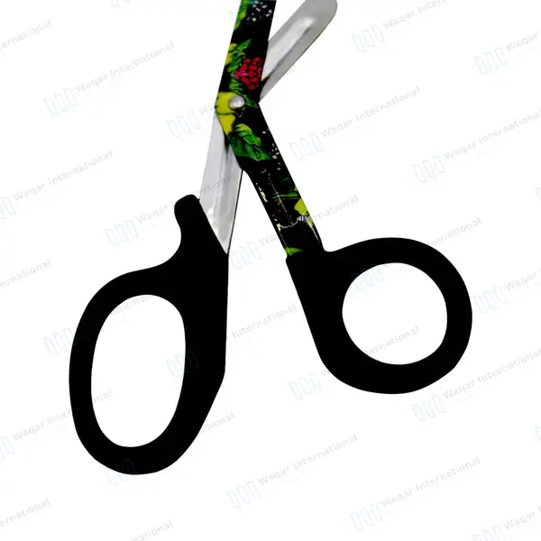 2 EMT Utility Scissors 7.25″ Paper Coated Blades Black - surgical instruments manufactured by Waqar International, Sialkot - view 8