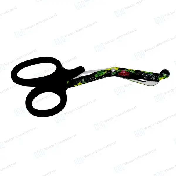 10 EMT Utility Scissors 7.25″ Paper Coated Blades Black - surgical instruments manufactured by Waqar International, Sialkot - view 8
