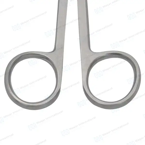 Knowles Bandage Scissors Straight 5.5″ (14cm) - surgical instruments manufactured by Waqar International, Sialkot - view 6