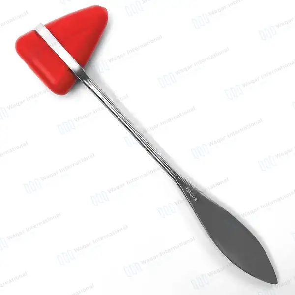 9 Pcs Medical Diagnostic Nurse Kit with FREE Penlight – Red - surgical instruments manufactured by Waqar International, Sialkot - view 4