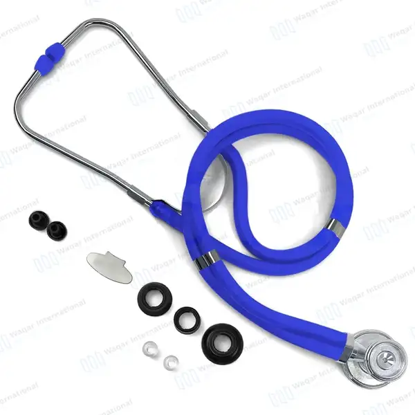 9 Pcs Medical Diagnostic Nurse Kit with FREE Penlight – Blue - surgical instruments manufactured by Waqar International, Sialkot - view 3