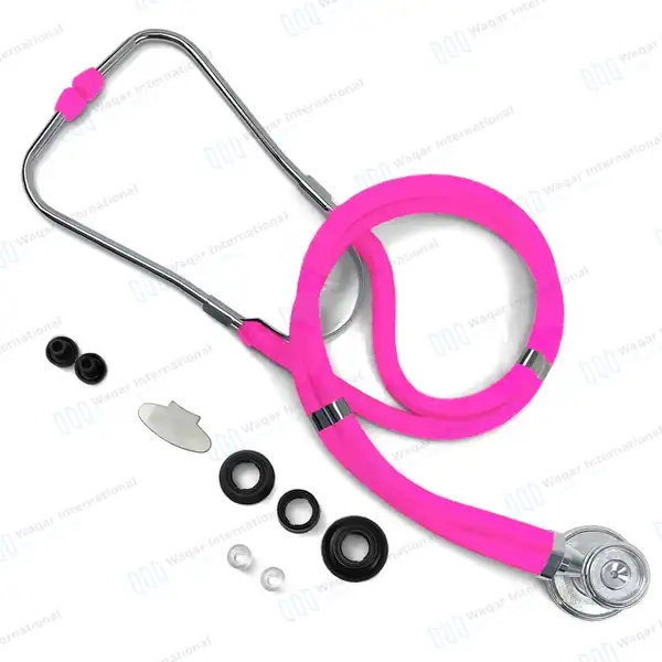 9 Pcs Medical Diagnostic Nurse Kit with FREE Penlight – Pink - surgical instruments manufactured by Waqar International, Sialkot - view 3