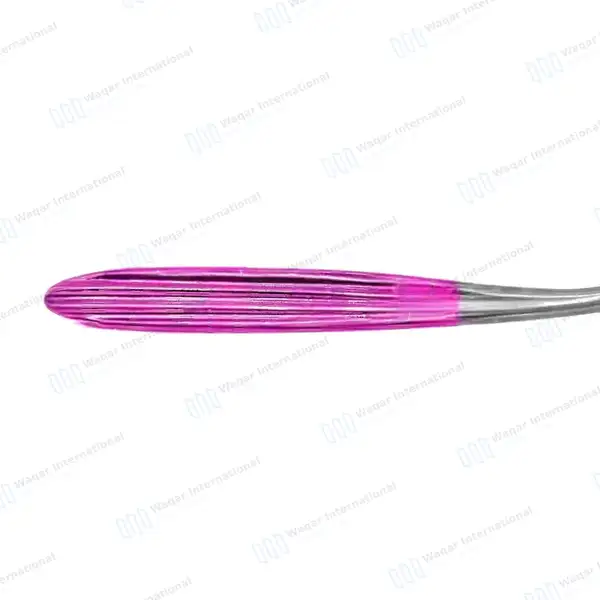 Wartenberg Neurological Pinwheel 1 Head 7″ Pink Color Handle - surgical instruments manufactured by Waqar International, Sialkot - view 7