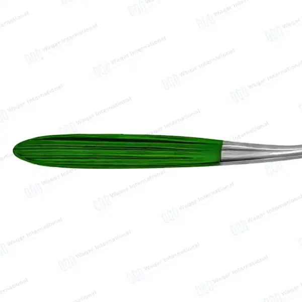 Wartenberg Neurological Pinwheel 1 Head 7″ Green Color Handle - surgical instruments manufactured by Waqar International, Sialkot - view 7