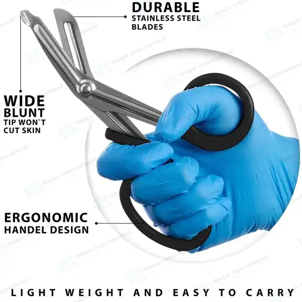 8 Pcs Medical Diagnostic Kit – Black - surgical instruments manufactured by Waqar International, Sialkot - view 2