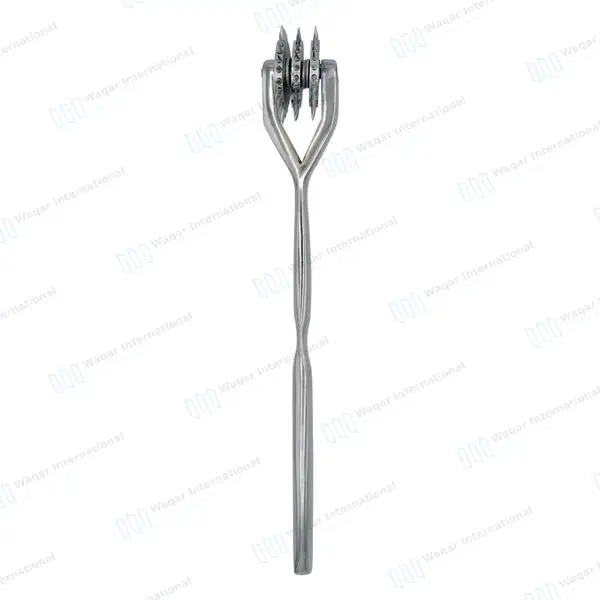 Wartenberg Neuro Pinwheel 3 Head 6.5″ Diagnostic Instrument - surgical instruments manufactured by Waqar International, Sialkot - view 6