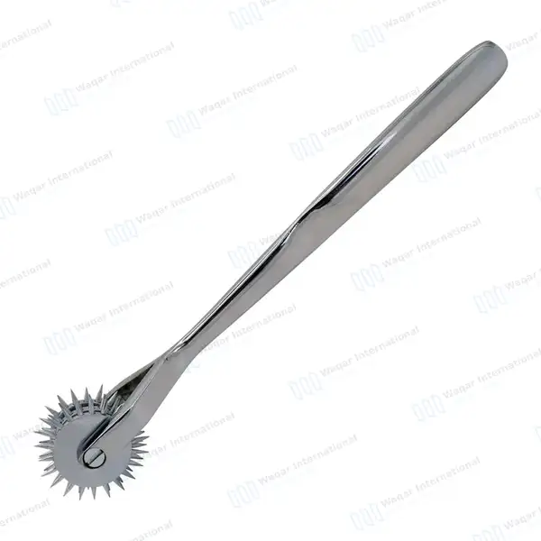 Wartenberg Neuro Pinwheel 3 Head 6.5″ Diagnostic Instrument - surgical instruments manufactured by Waqar International, Sialkot - view 7