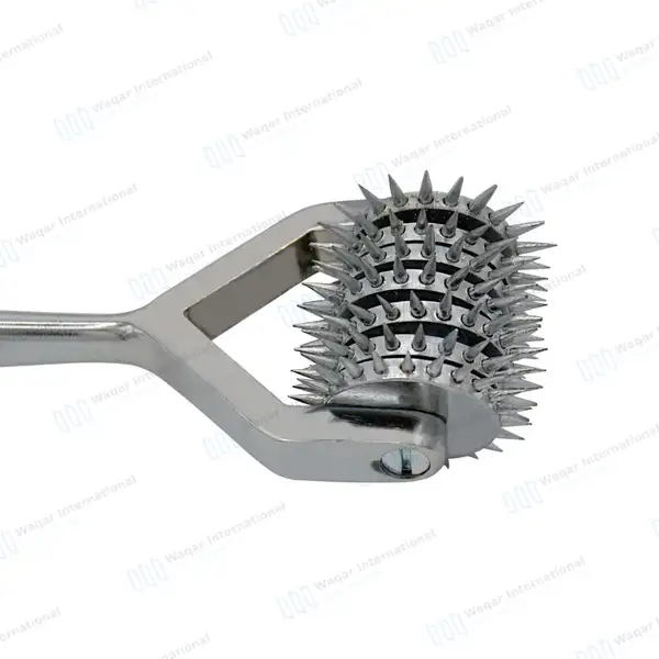 Wartenberg Neuro Pinwheel 7 Head 6.5″ Diagnostic Instrument - surgical instruments manufactured by Waqar International, Sialkot - view 2