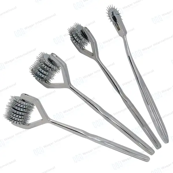 4 Wartenberg Neuro Pinwheel 1, 3, 5 & 7 Head Diagnostic Set - surgical instruments manufactured by Waqar International, Sialkot - view 2