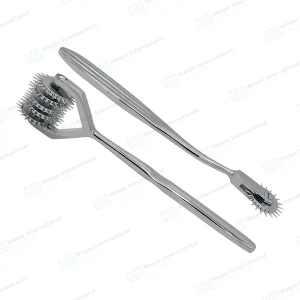 2 Wartenberg Neuro Pinwheel Set 1 & 5 Head Diagnostic Instrument - surgical instruments manufactured by Waqar International, Sialkot - view 2