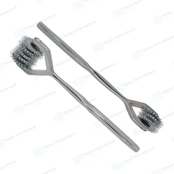 2 Wartenberg Neuro Pinwheel Set 3 & 5 Head Diagnostic Instrument - surgical instruments manufactured by Waqar International, Sialkot - view 2
