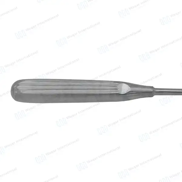 Sims Uterine Curette 11″ (27.9cm) Sharp Blade Size #6 - surgical instruments manufactured by Waqar International, Sialkot - view 5