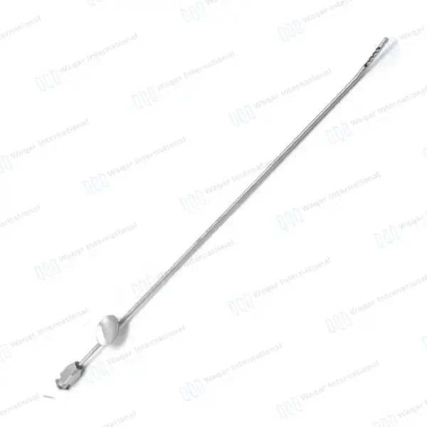 3 Novak Endometrial Suction Biopsy Curettes 9.75″ 2, 3 & 4mm Dia - surgical instruments manufactured by Waqar International, Sialkot - view 2