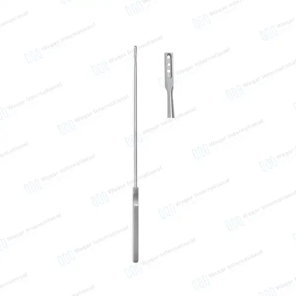 5 Kevorkian Younge Biopsy Curette 12″ with Basket Loop Size 3x12mm - surgical instruments manufactured by Waqar International, Sialkot - view 2
