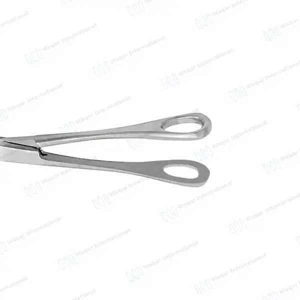 Foerster Sponge Forceps 7″ Straight Smooth Jaws - surgical instruments manufactured by Waqar International, Sialkot - view 5